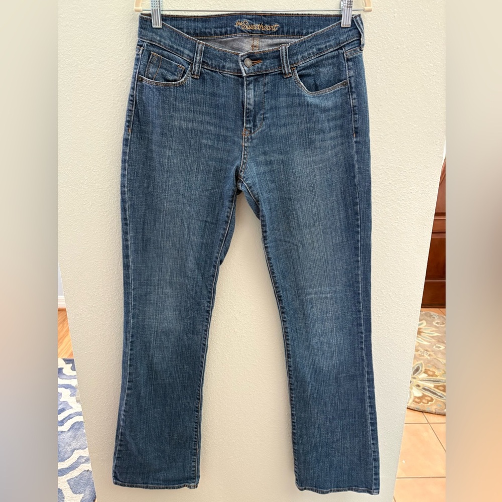 Old Navy The Sweetheart Bootcut Denim Jeans 6 LONG